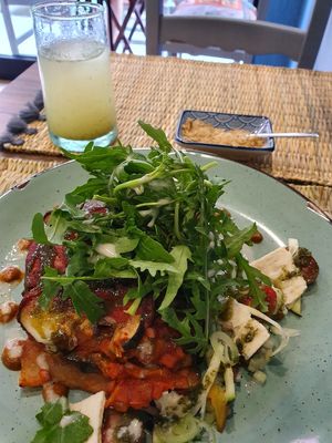 Vegan mousakka at O-ECO  in Mallorca