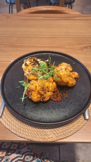 Roasted cauliflower  - to die for! at Portolito in Valencia