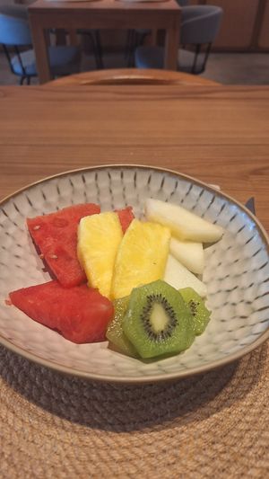 Fruit salad at Portolito in Valencia