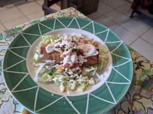 Chimichanga at Ima's Vegetarian Restaurant in Puerto Princesa