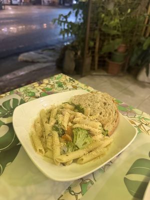   at Ima's Vegetarian Restaurant in Puerto Princesa