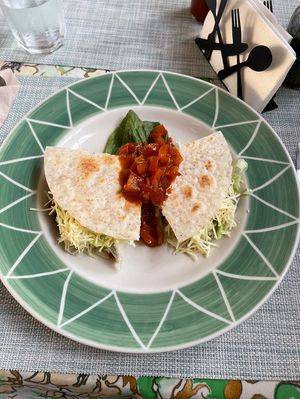   at Ima's Vegetarian Restaurant in Puerto Princesa