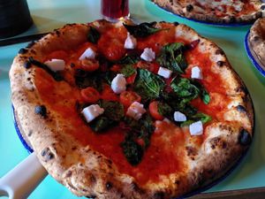 Pizza 'What The Fet!' at PLY in Manchester