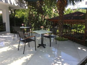 Garden view at Good Call in Bursa