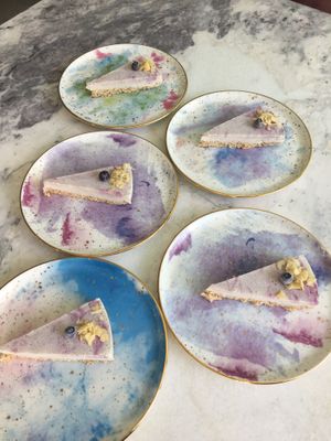 Raw cheesecake at Good Call in Bursa