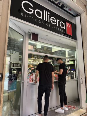   at Gelateria Galliera 49 in Bologna