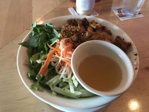 Bún Khô Chay (#35): Totally vegan! Best ever! at La Cà Bar in Tacoma