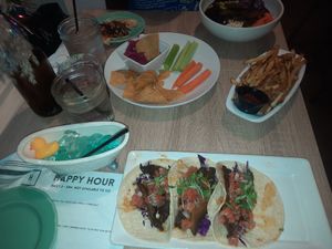 Delicious food and drinks. at Heidaway in Bethany Beach