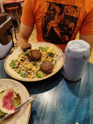 Falafel bowl at Life Alive Organic Cafe - Back Bay - Boylston St in Boston