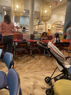 Big back area   at Life Alive Organic Cafe - Back Bay - Boylston St in Boston