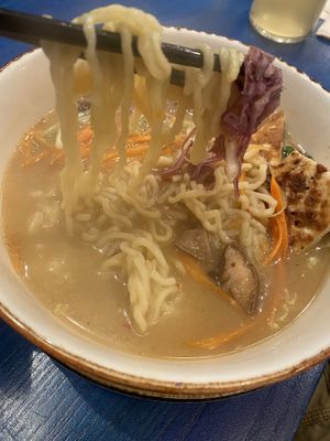 Tofu miso ramen   at Life Alive Organic Cafe - Back Bay - Boylston St in Boston