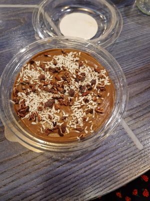 Avocado chocolate mousse at Life Alive Organic Cafe - Back Bay - Boylston St in Boston