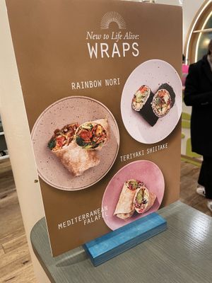 Wraps  at Life Alive Organic Cafe - Back Bay - Boylston St in Boston