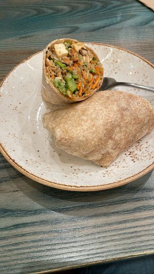 Wrap teriyaki  at Life Alive Organic Cafe - Back Bay - Boylston St in Boston