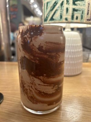 Frozen mochaccino  at Life Alive Organic Cafe - Back Bay - Boylston St in Boston