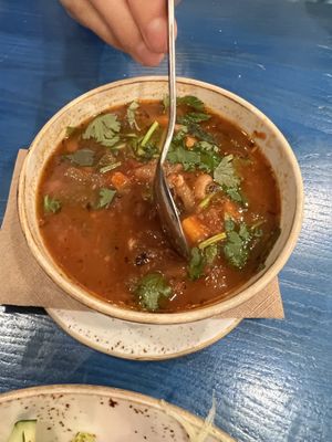 Minestrone  at Life Alive Organic Cafe - Back Bay - Boylston St in Boston