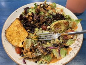 Southwestern salad  at Life Alive Organic Cafe - Back Bay - Boylston St in Boston