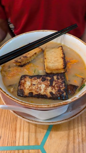 Miso ramen at Life Alive Organic Cafe - Back Bay - Boylston St in Boston