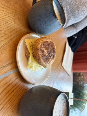 Breakfast sandwich  at Life Alive Organic Cafe - Back Bay - Boylston St in Boston