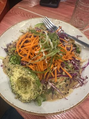 Thai Peanut Noodle with Everything Avocado   at Life Alive Organic Cafe - Back Bay - Boylston St in Boston