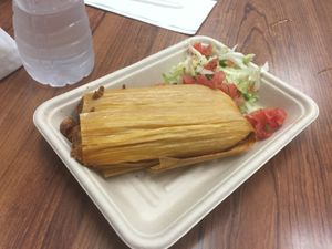 Soyrizo Tamale at Don Carlos Taco Shop in La Jolla