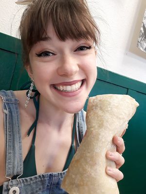 Soyrizo, substituted cheese guac, SO GOOD! Would recommend, very easy to substitute dairy items to make vegan! at Don Carlos Taco Shop in La Jolla