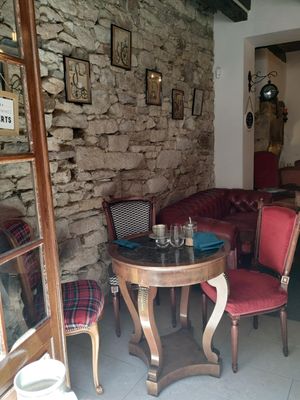 inside restaurant  at What's On in Quimper