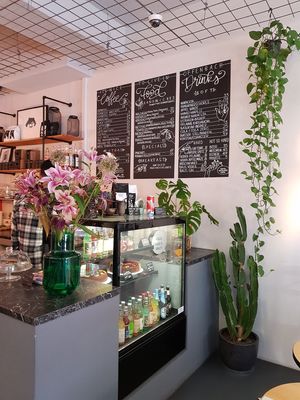 Theke at OFOF Cafebar in Offenbach