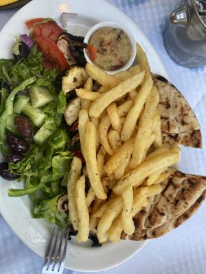   at Mezza Volta in Corfu