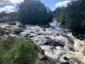 Falls at The Falls Of Dochart Inn in Killin