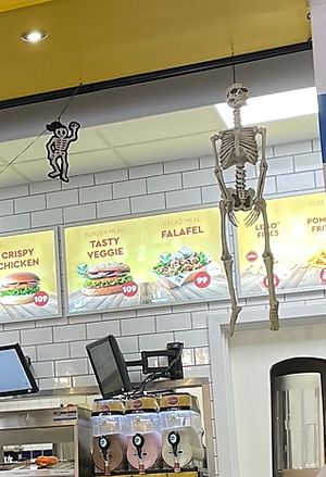 Vegan dishes  at Legoland Resort in Billund