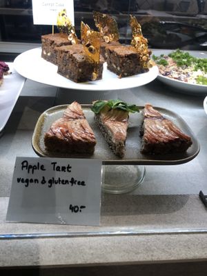 Apple tart at Greta's in Copenhagen