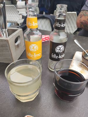 Fritz cola and Fritz lemon at Bom in Bouillon