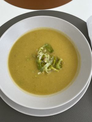 Sopa de alho francês  at Balance Fitfood in Agueda