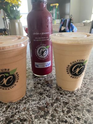 Stopped in to Green Culture recently to grab their delicious frozen, ice cream coffees and a fresh juice. The coffee drinks were so yummy can’t wait to go back for another.😉 at Green Culture in New Port Richey