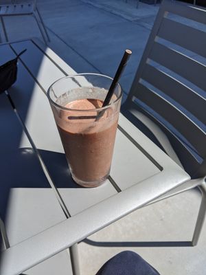 Chocolate shake! at Green Culture in New Port Richey