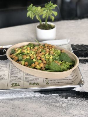 Another delicious customized harvest bowl at Green Culture in New Port Richey