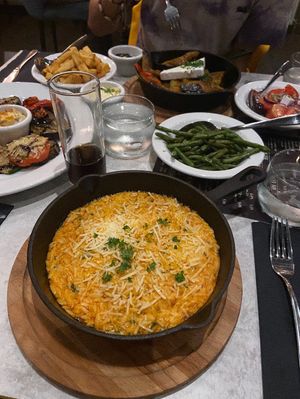 orders from vegetarian menu  at Griekse Taverna Doris in Groningen