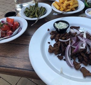 Vegan gyros  at Griekse Taverna Doris in Groningen