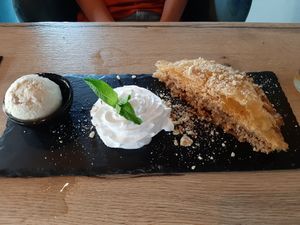Baklava  at Griekse Taverna Doris in Groningen