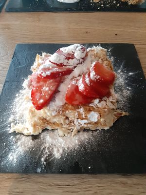 Vegan dessert  at Griekse Taverna Doris in Groningen