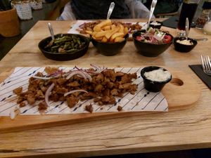 Vegan gyros at Griekse Taverna Doris in Groningen