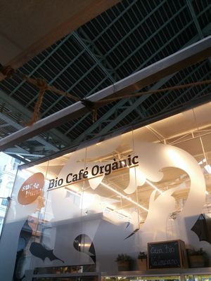Cafe at Suc de Lluna BioCafe in Valencia