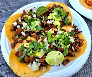 4 tacos for $15 at La Chancita in San Francisco