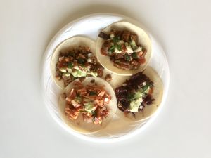 Delicious tacos  at La Chancita in San Francisco