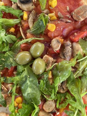 Pizza  at Mozart in Budva