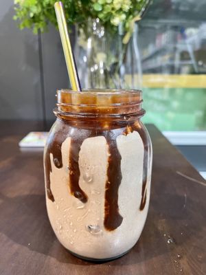 The “Stuart” Thickshake. Really good and they used a reusable straw rather than a paper one that goes soggy! at The Healthy Hub Cafe in Cairns