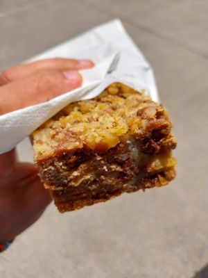 Apple and nut cake at The Healthy Hub Cafe in Cairns
