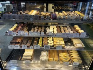 They said it was all vegan except for the spinach and feta pastry  at The Healthy Hub Cafe in Cairns