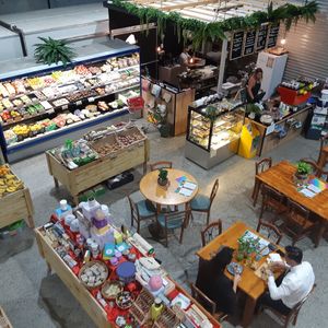 Upstairs at Healthy hub at The Healthy Hub Cafe in Cairns